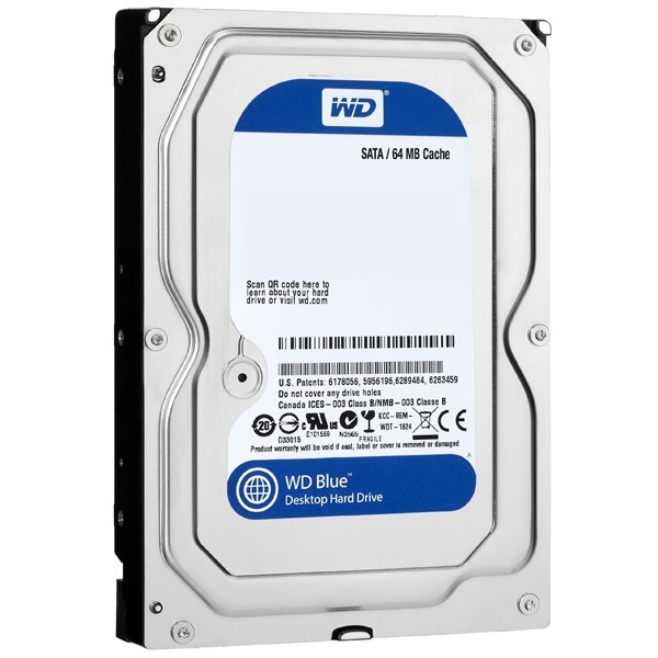 هارد دیسک اینترنال وسترن دیجیتال مدل SATA Blue 3.5 Inch ظرفیت 6 ترابایت