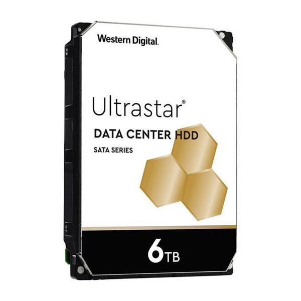 هارد دیسک اینترنال وسترن دیجیتال مدل Ultrastar ظرفیت 6 ترابایت