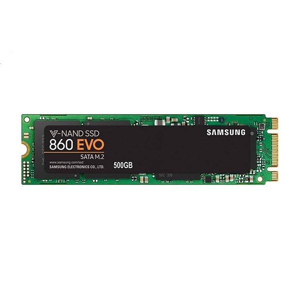 SSD سامسونگ مدل 860 Evo m.2 اینترنال ظرفیت 500 گیگابایت