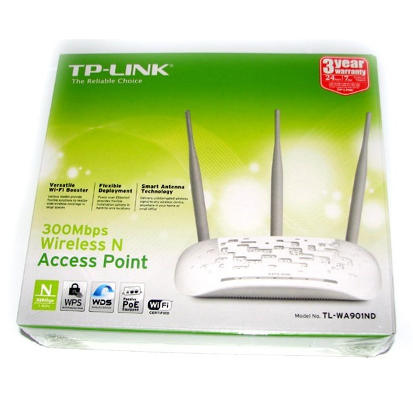 اکسس پوینت تی پی لینک مدل TL-WA901ND 300Mbps Wireless