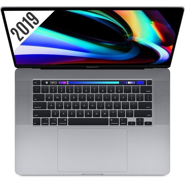 لپ تاپ 16 اینچی اپل مدل MacBook Pro MVVK2 2019 همراه با تاچ بار