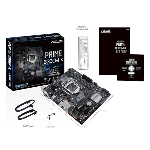 مادربرد ایسوس مدل PRIME B360M-K LGA 1151