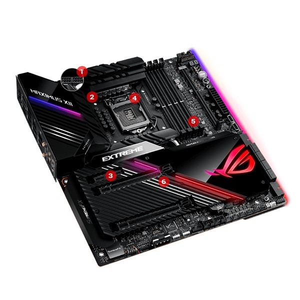 مادربرد ایسوس مدل ROG MAXIMUS XII EXTREME Z490 LGA 1200