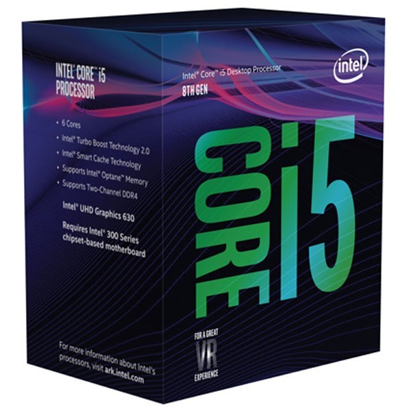 پردازنده اینتل مدل Core i5-8400 2.8GHz LGA 1151 Coffee Lake