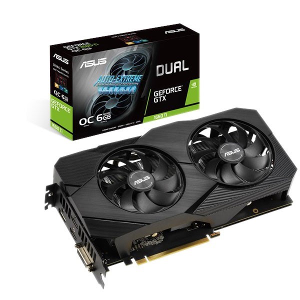 کارت گرافیک ایسوس مدل DUAL-GTX1660-O6G-EVO