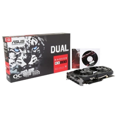 کارت گرافیک ایسوس مدل DUAL-RX580-O8G