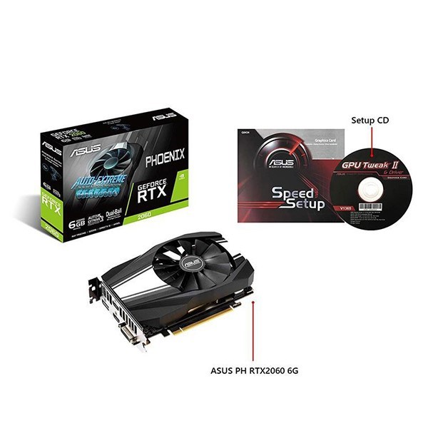 کارت گرافیک ایسوس مدل PH-RTX2060-6G