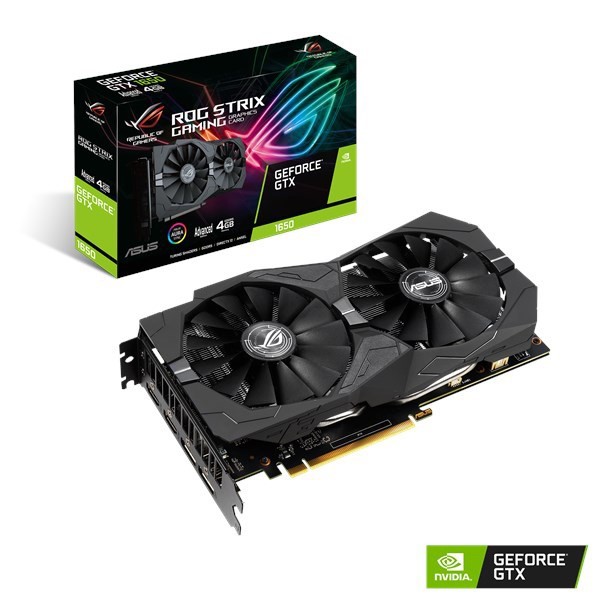 کارت گرافیک ایسوس مدل ROG-STRIX-GTX1650-A4G-GAMING