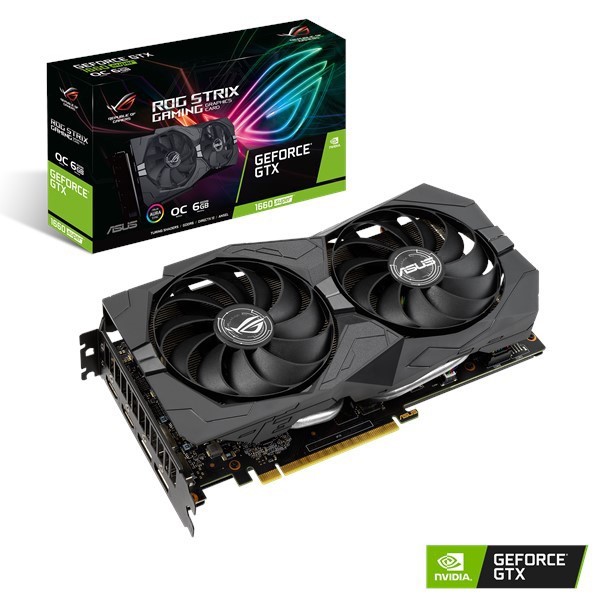 کارت گرافیک ایسوس مدل ROG-STRIX-GTX1660S-O6G-GAMING