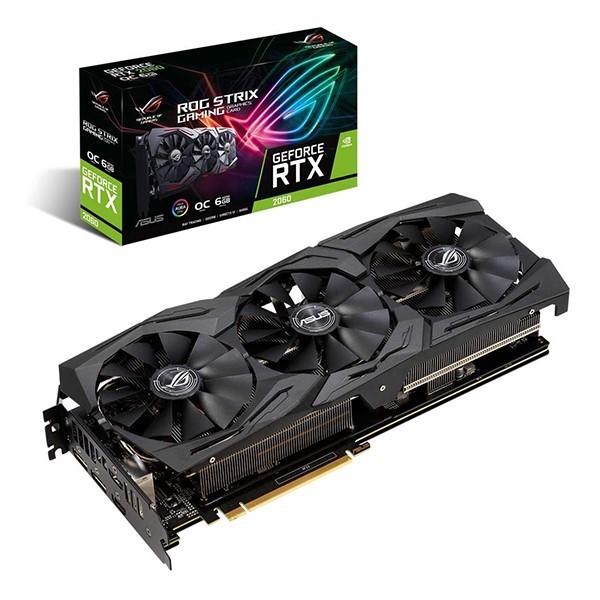 کارت گرافیک ایسوس مدل ROG-STRIX-RTX2060-6G-EVO-GAMING