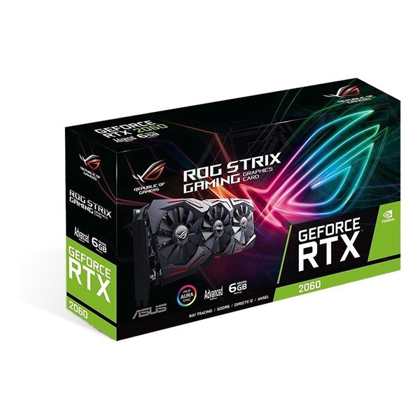 کارت گرافیک ایسوس مدل ROG-STRIX-RTX2060-A6G-GAMING