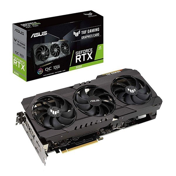 کارت گرافیک ایسوس مدل TUF RTX3080 O10G GAMING