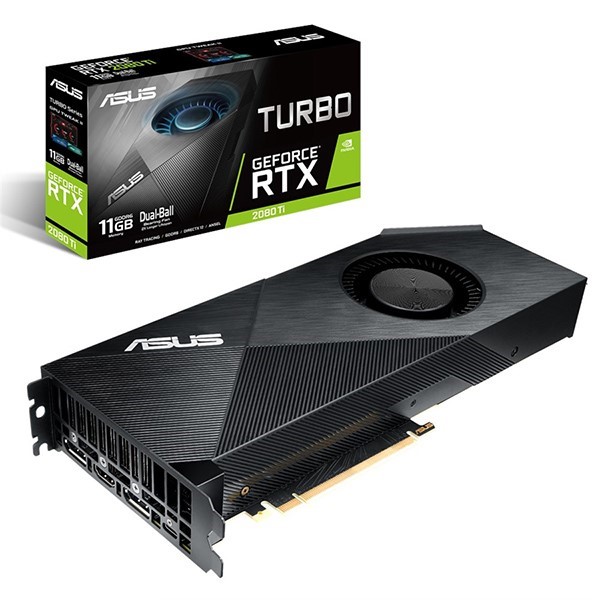 کارت گرافیک ایسوس مدل TURBO-RTX2080TI-11G