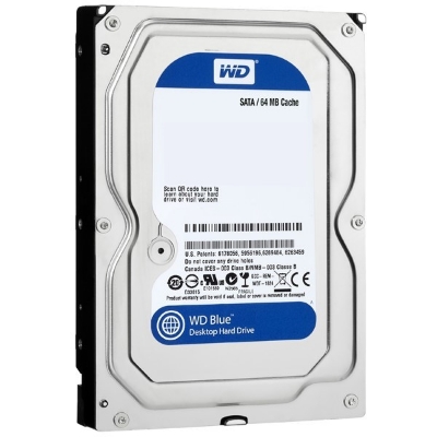 هارد دیسک اینترنال وسترن دیجیتال مدل SATA Blue 3.5 Inch ظرفیت 2 ترابایت