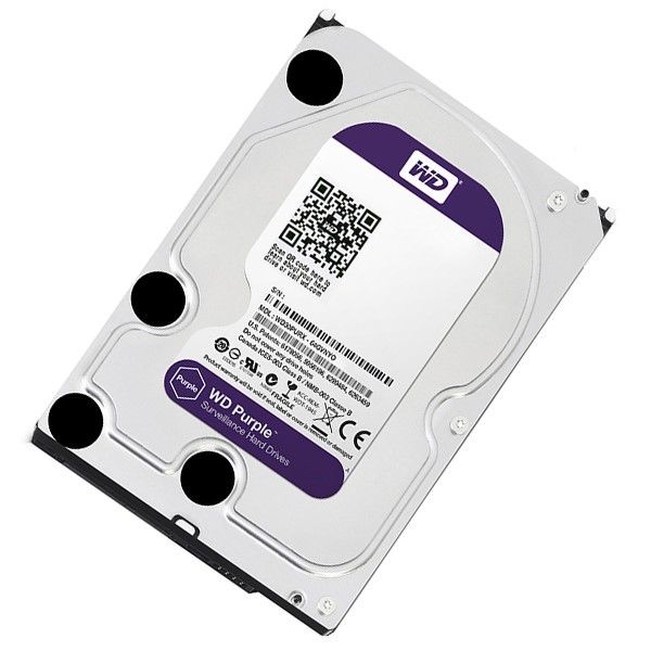 هارد دیسک اینترنال وسترن دیجیتال مدل Purple WD10PURZ ظرفیت 1 ترابایت