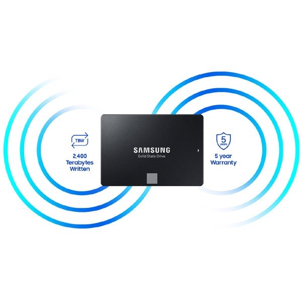 هارد SSD سامسونگ مدل 860 Evo ظرفیت 1000 گیگابایت V-NAND MLC اینترنال