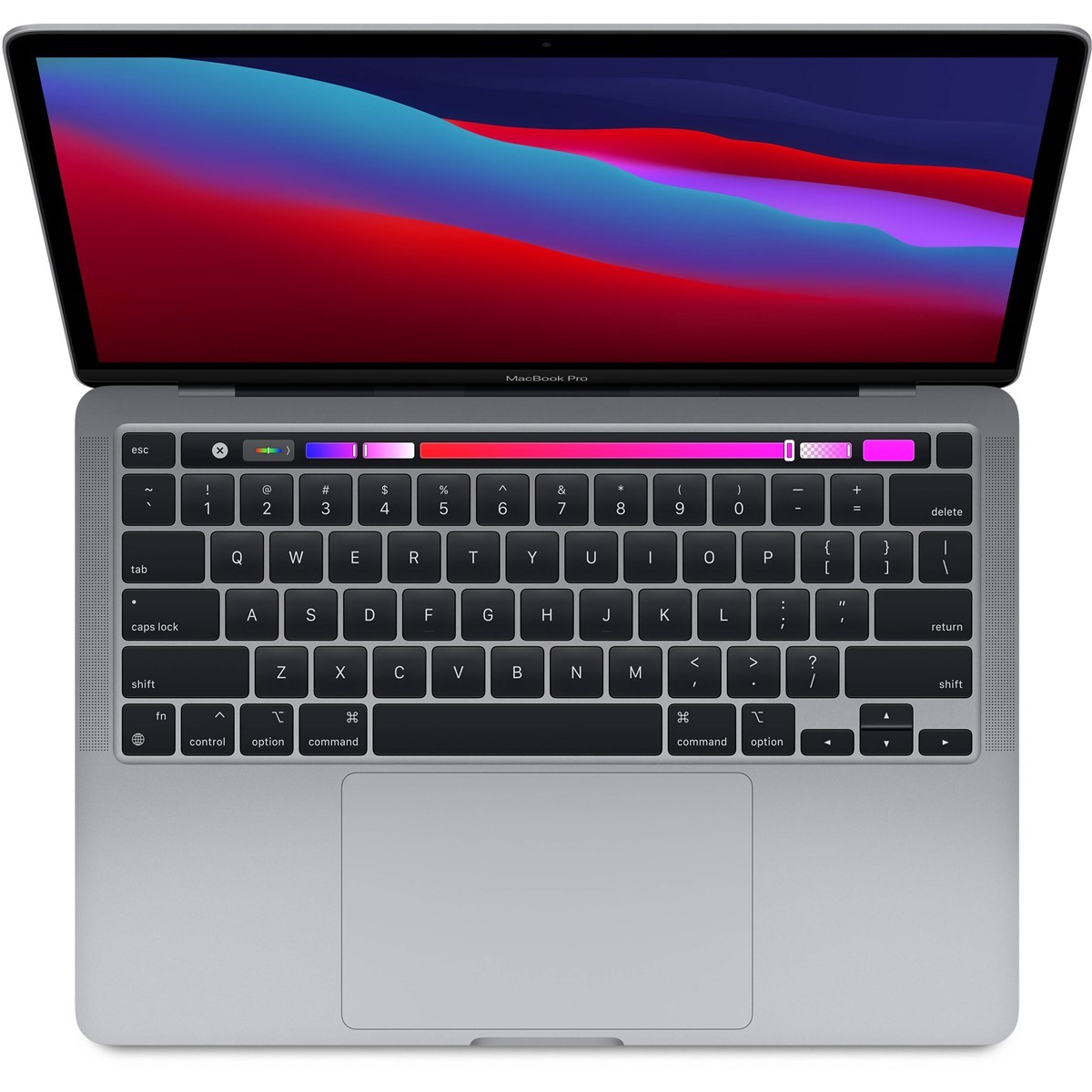 لپ تاپ 13 اینچی اپل مدل MacBook Pro MYD82 2020 همراه با تاچ بار