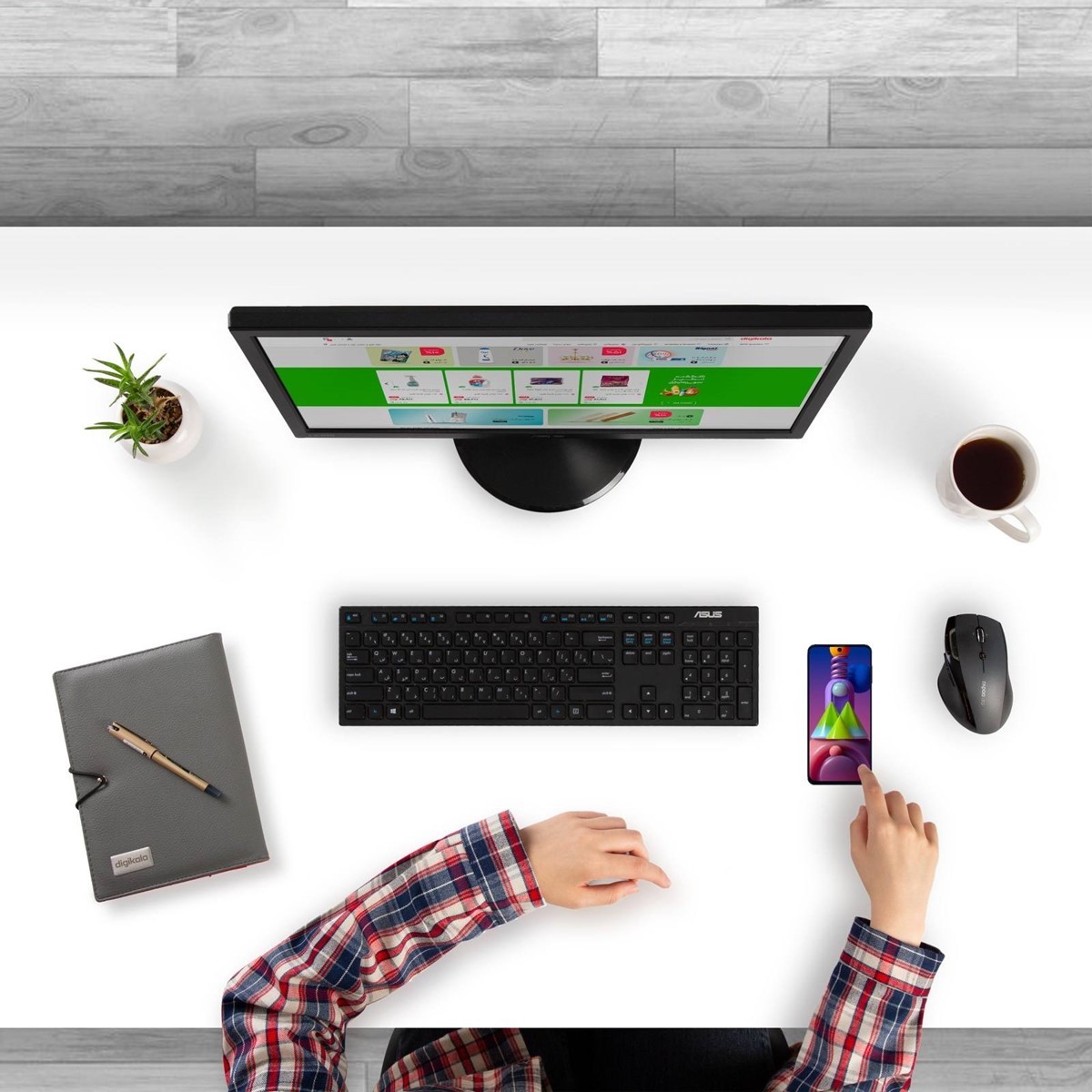 گوشی موبايل سامسونگ مدل گلکسی M51 - ظرفیت 128 گیگابایت - رم 8 گیگابایت