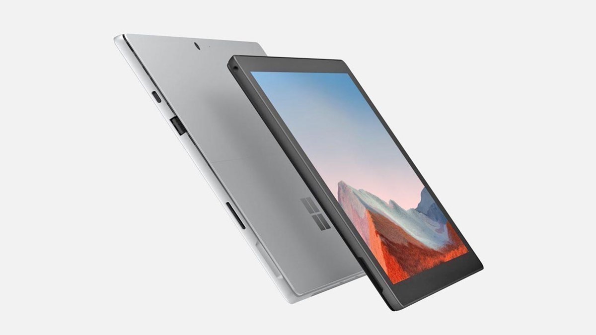 سرفیس پرو 7+ - Intel Core i5 -RAM 8GB / 128GB - SSD - نقره ای