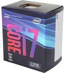 پردازنده مرکزی اینتل سری Coffee Lake مدل Core i7-8700