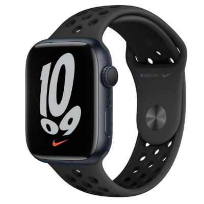 ساعت هوشمند اپل واچ سری 7 مدل 45mm Aluminum Case with Nike Sport Band