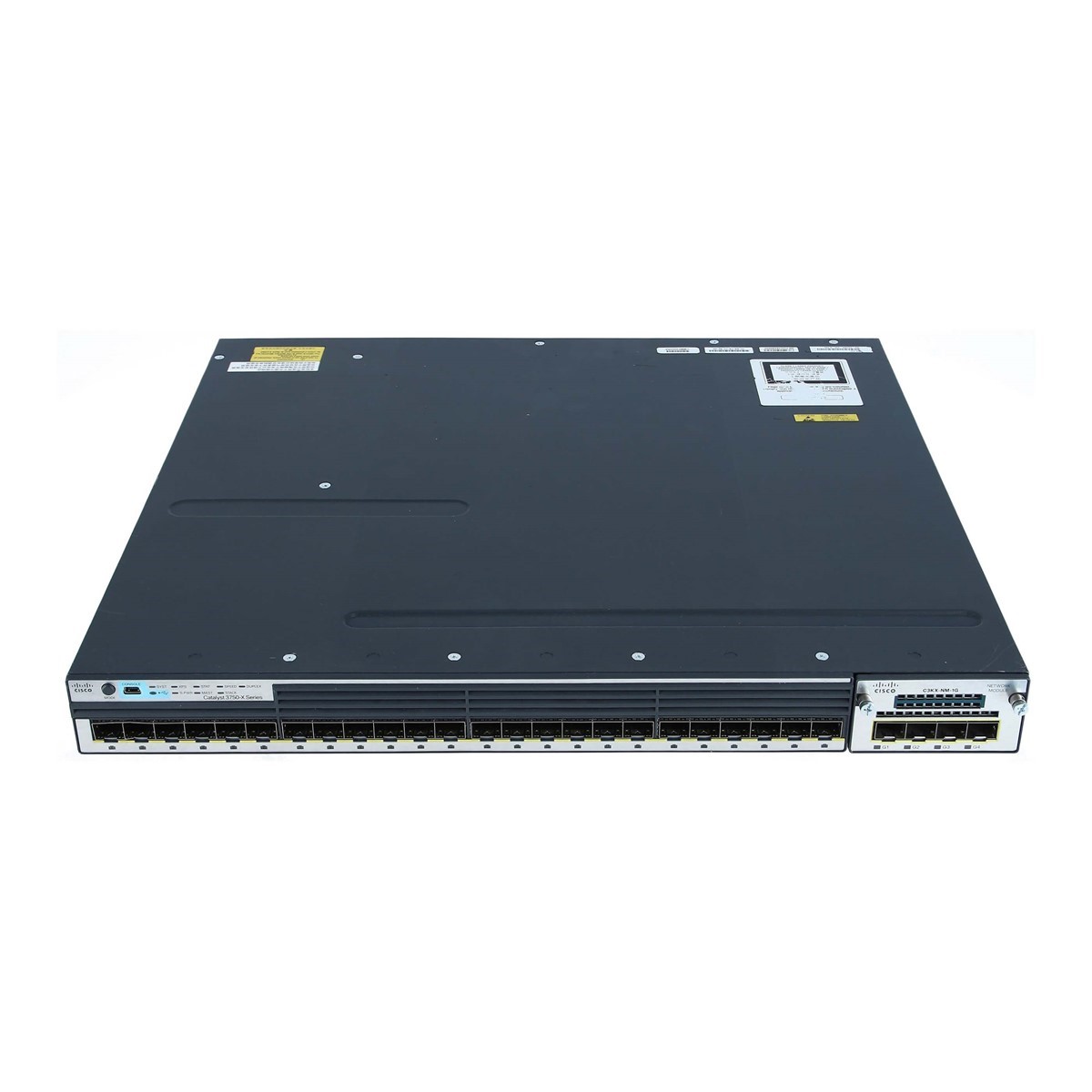 Cisco WS-C3750X-24S-S 24Port 10/100/1000 SFP Switch