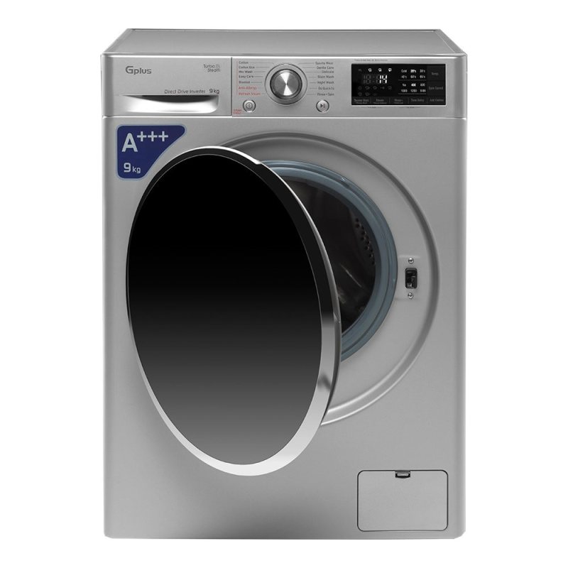 ماشین لباسشویی جی پلاس مدل GWM-L990SS ظرفیت 9 کیلوگرم