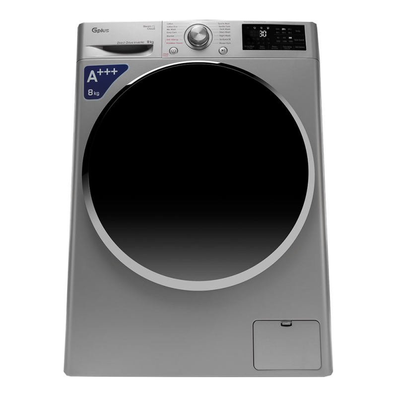 ماشین لباسشویی جی پلاس مدل GWM-L880S ظرفیت 8 کیلوگرم