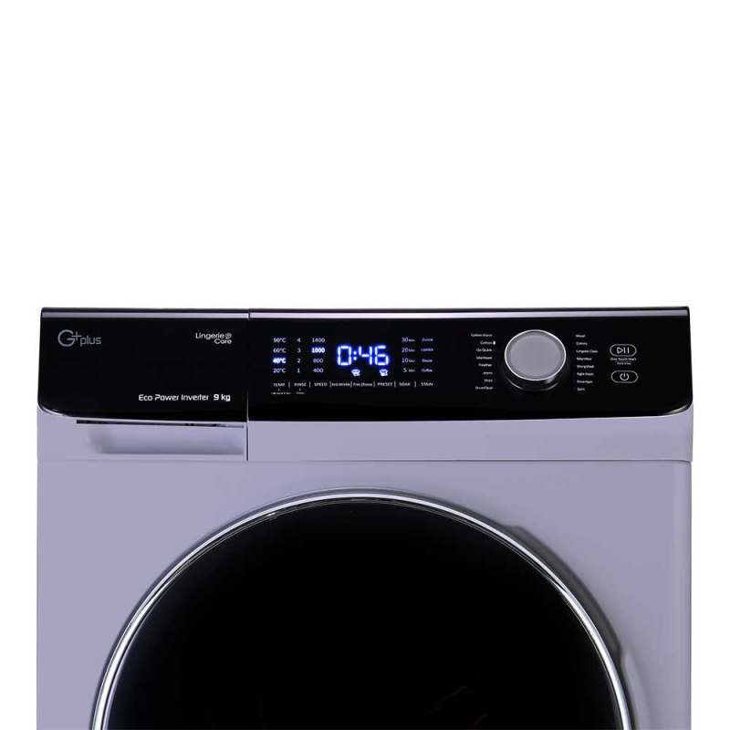 ماشین لباسشویی جی پلاس مدل GWM-K9542 ظرفیت 9 کیلوگرم