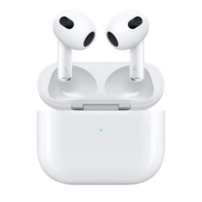 هدفون بی سیم اپل مدل AirPods 3 همراه با محفظه شارژ