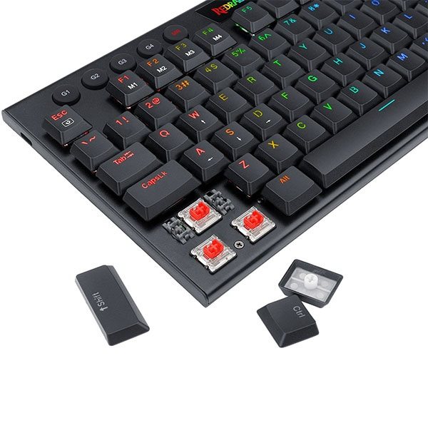 کیبورد گیمینگ ردراگون مدل K622 HORUS-TKL WIRED RGB