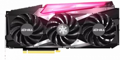 کارت گرافیک INNO3D مدل RTX 3060 TI ICHILL X3 RED LHR