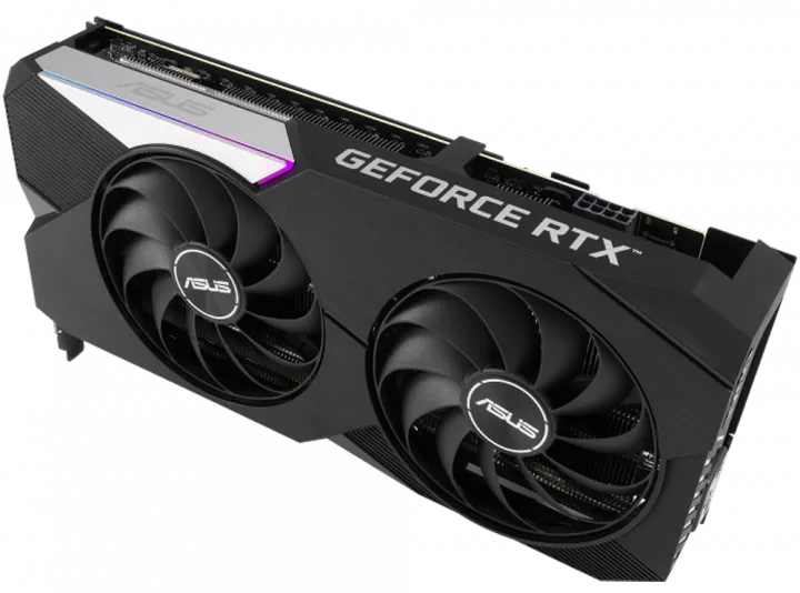 کارت گرافیک Asus مدل DUAL-RTX3060TI-O8G-V2 OC EDITION