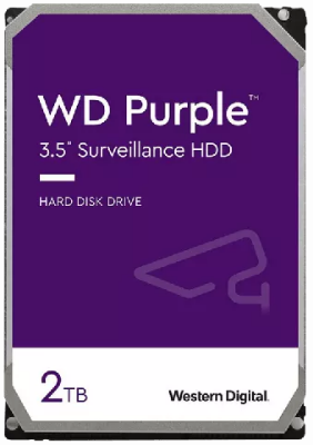 هارد اینترنال 2 ترابایت WD مدل Purple Surveillance WD22PURZ