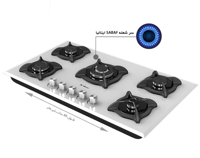 اجاق گاز 5 شعله داتیس مدل DG512الترا