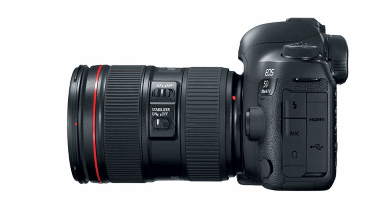 دوربین دیجیتال کانن مدل EOS 5D Mark IV به همراه لنز 24-105 میلی متر F4 L IS II